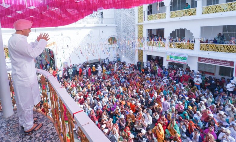 Shri Jhanda Ji Mela 2024: जीवन में विचारों की पवित्रता से होगा जीवन सार्थक- महाराज 
