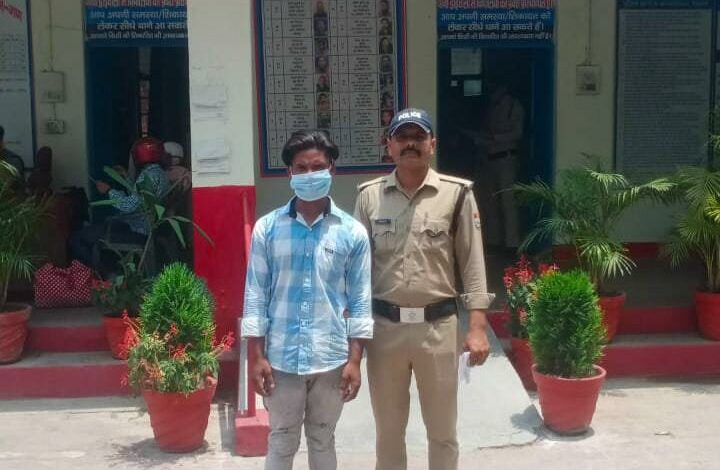 नाबालिक युवती के साथ दुष्कर्म करने वाला गिरफ्तार
