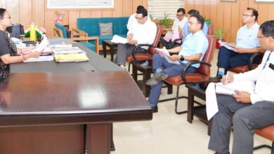 भारतीय राष्ट्रीय राजमार्ग प्राधिकरण के सदस्य ने की  मुख्य सचिव से मुलाकात