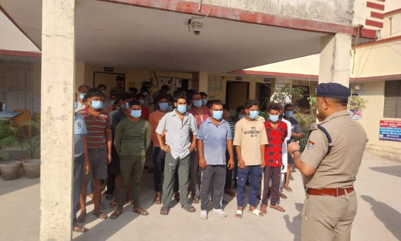 102 मकान मालिकों का पुलिस एक्ट में चालान, दस लाख बीस हजार रूपये का जुर्माना