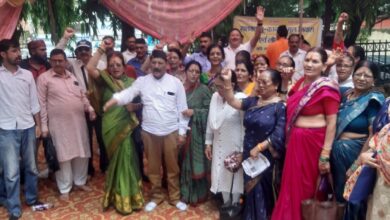 उत्तराखण्ड राज्य आंदोलनकारी मंच का दून मे धरना