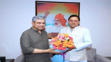 Uttarakhand News: मुख्यमंत्री पुष्कर सिंह धामी ने केंद्रीय रेल मंत्री से की मुलाकात, देवप्रयाग-जनासू ब्रेकथ्रू पर दी बधाई, कहा- तकनीकी प्रगति को मिली नई दिशा…