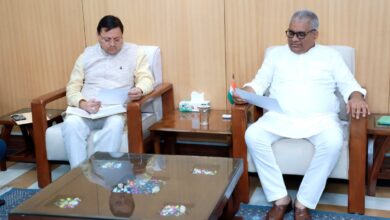 Uttarakhand News: मुख्यमंत्री धामी ने पर्यावरण मंत्री भूपेन्द्र यादव से की भेंट, विकास परियोजनाओं पर हुई चर्चा…