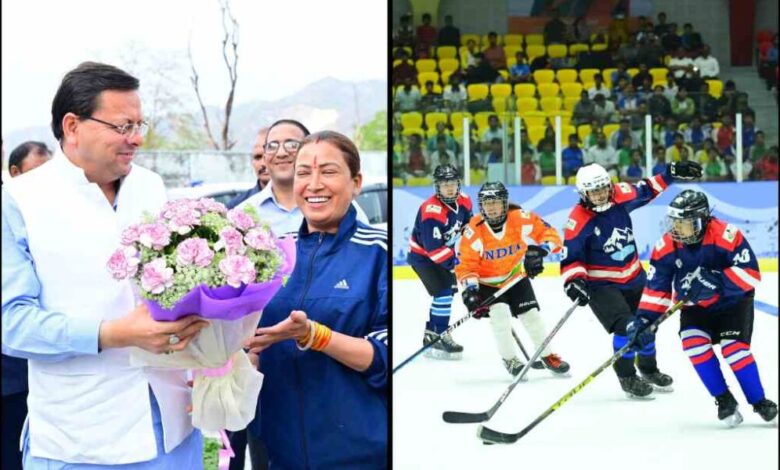 Uttarakhand News- महाराणा प्रताप स्पोर्ट्स स्टेडियम: एक दशक बाद बर्फ की सतह पर लौटी रफ्तार, सीएम धामी ने किया आइस रिंक का लोकार्पण…. Uttarakhand News- महाराणा प्रताप स्पोर्ट्स स्टेडियम: एक दशक बाद बर्फ की सतह पर लौटी रफ्तार, सीएम धामी ने किया आइस रिंक का लोकार्पण….