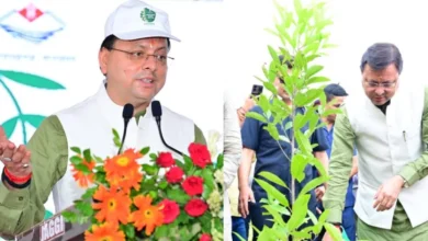 Uttarakhand News: CM धामी ने रुद्राक्ष का पौधा लगाया, स्वच्छता सम्मान सेनानियों और कर निरीक्षकों को किया सम्मानित….
