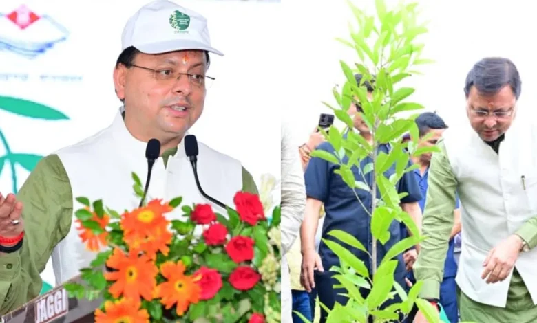Uttarakhand News: CM धामी ने रुद्राक्ष का पौधा लगाया, स्वच्छता सम्मान सेनानियों और कर निरीक्षकों को किया सम्मानित….