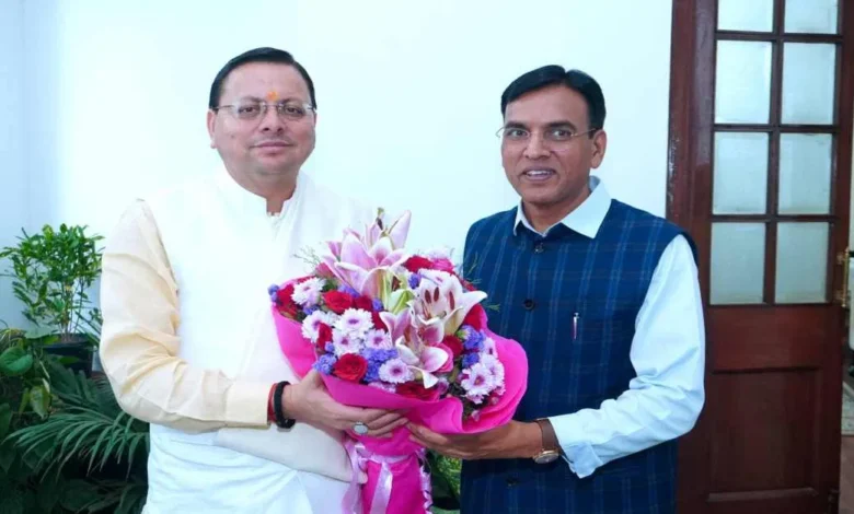 Uttarakhand News:‘खेल महाकुंभ ने उत्तराखण्ड को दिलाई नई पहचान’, CM धामी ने केंद्रीय खेल मंत्री मांडविया से मुलाकात कर रखे कई अहम प्रस्ताव….
