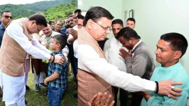 Uttarakhand News: CM धामी ने आपदा प्रभावितों को दिलाया भरोसा, 5-5 लाख रुपए की सहायता राशि देने का किया ऐलान….