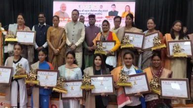 राज्य स्त्री शक्ति सम्मान समारोह: CM धामी ने 13 महिलाओं को तीलू रौतेली पुरस्कार व 33 आंगनवाड़ी कार्यकर्ताओं को किया सम्मानित….