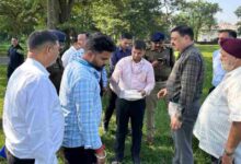 Uttarakhand News- PM मोदी के उत्तराखंड दौरे की तैयारी तेज़: आयुक्त गढ़वाल और मुख्यमंत्री के अपर सचिव ने आयोजन स्थल का किया स्थलीय निरीक्षण…..