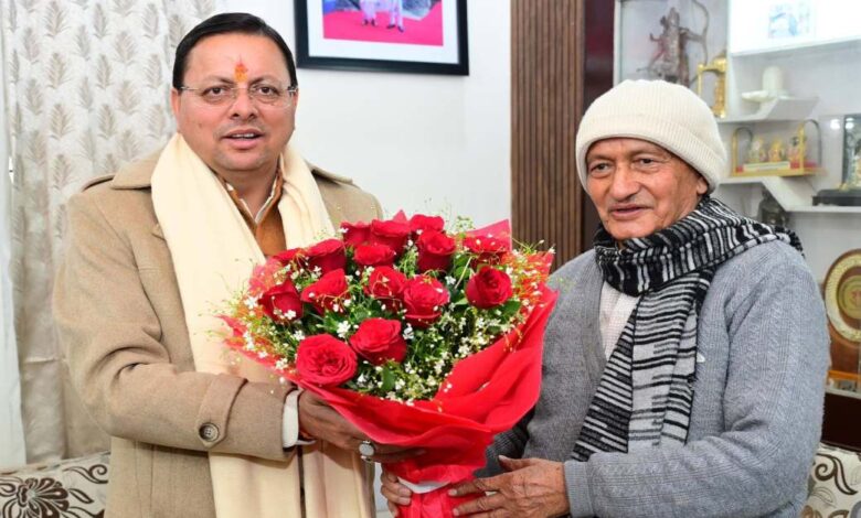 Uttarakhand News: सीएम धामी ने भगत सिंह कोश्यारी को पद्म भूषण मिलने पर जताई खुशी, कहा—यह सम्मान पूरे उत्तराखण्ड के लिए गर्व का विषय….. Uttarakhand News: सीएम धामी ने भगत सिंह कोश्यारी को पद्म भूषण मिलने पर जताई खुशी, कहा—यह सम्मान पूरे उत्तराखण्ड के लिए गर्व का विषय…..