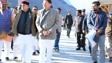 Uttarakhand News: श्री बद्रीनाथ धाम में मास्टर प्लान कार्यों का सीएम धामी ने किया स्थलीय निरीक्षण, समयबद्ध और गुणवत्तापूर्ण कार्यों के दिए निर्देश….