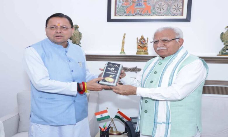 Uttarakhand News: मुख्यमंत्री पुष्कर सिंह धामी ने केंद्रीय मंत्री खट्टर से की मुलाकात, कुंभ मेला 2027 को लेकर रख दी ये मांग……