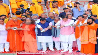 Uttarakhand News: ऋषिकेश में नितिन नवीन ने की भव्य गंगा आरती, सीएम धामी संग प्रदेशवासियों के सुख-समृद्धि की कामना…