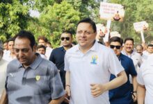 सीएम धामी ने देहरादून में ‘रन फॉर योगा’ में लिया हिस्सा, योग को बताया स्वस्थ जीवन का आधार
