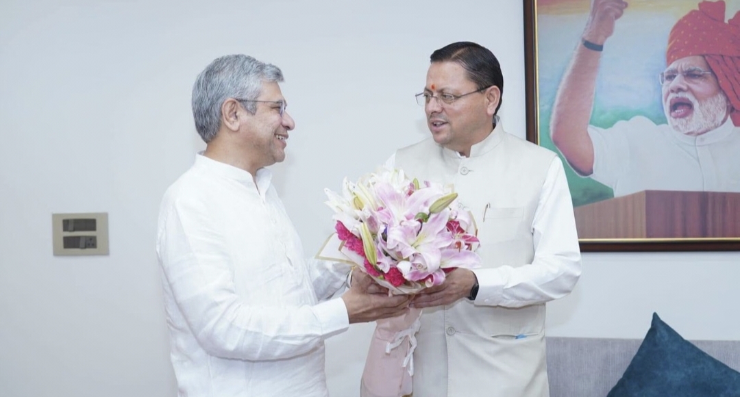 रेल मंत्री से मिले सीएम धामी: मुंबई-दून वंदे भारत पर केंद्र की सहमति; उत्तराखंड में बढ़ेगी रेल कनेक्टिविटी