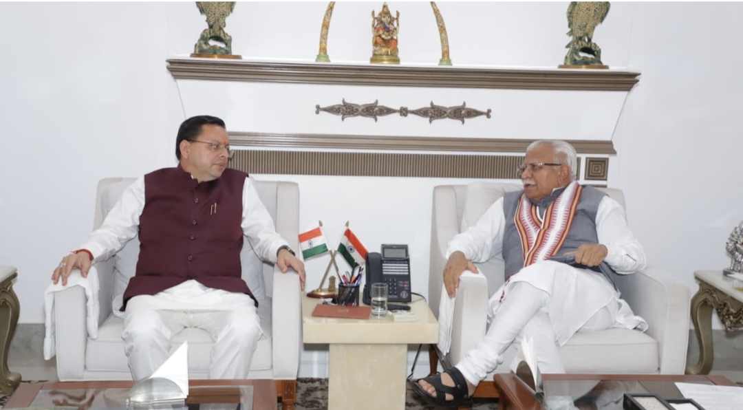 केंद्रीय मंत्री से मिले धामी: कहा- पूर्वोत्तर की तर्ज पर उत्तराखंड को मिले ऊर्जा परियोजनाओं में वित्तीय सहायता