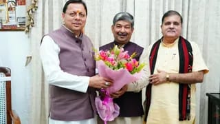 धामी ने नवनिर्वाचित राज्यसभा सांसद दिनेश आर्य को दी बधाई